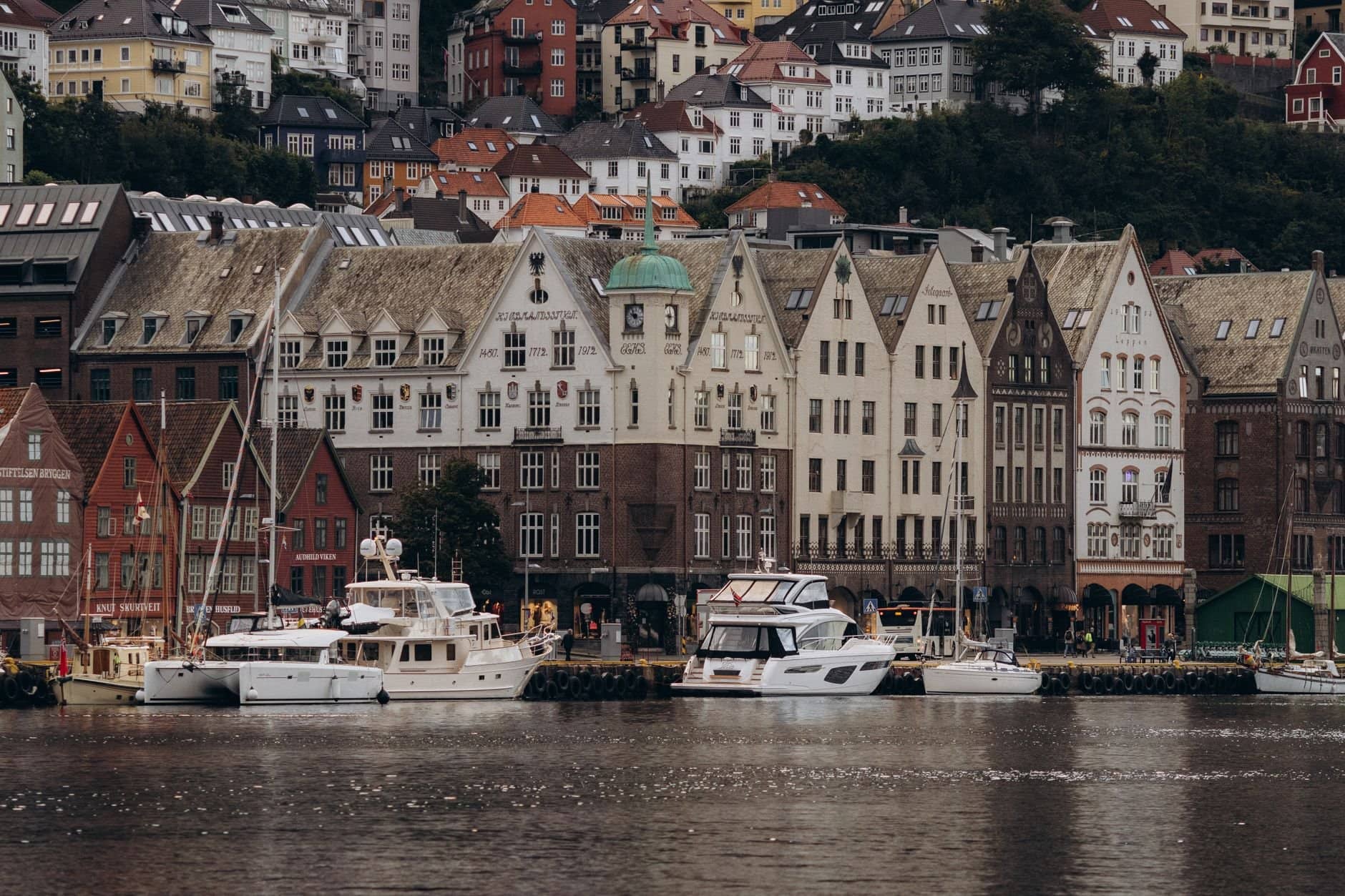 Discover the charming medieval architecture of Bryggen in Bergen, Norway—a UNESCO World Heritage Site.