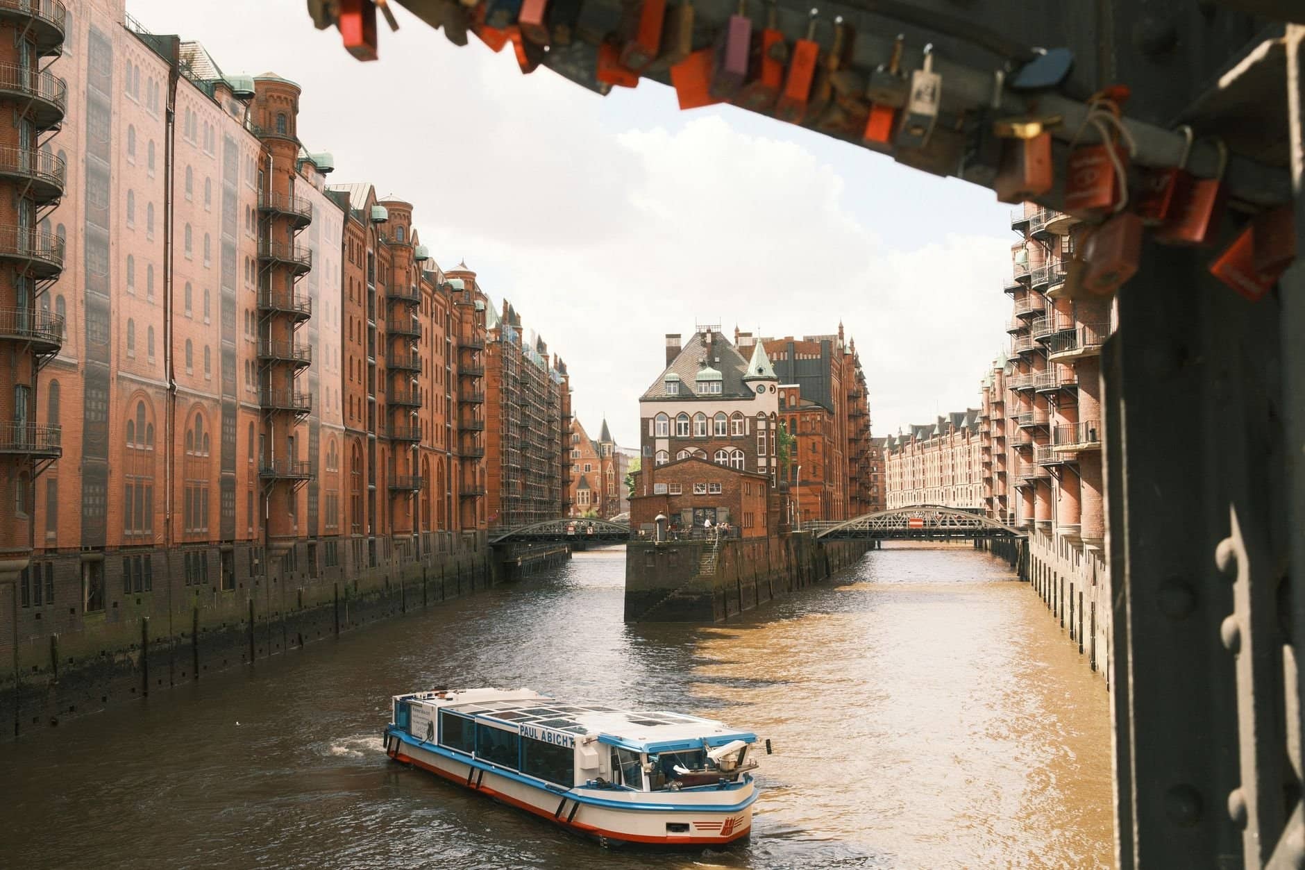 Explore the iconic warehouse district, Speicherstadt, in Hamburg, Germany, a UNESCO World Heritage Site.