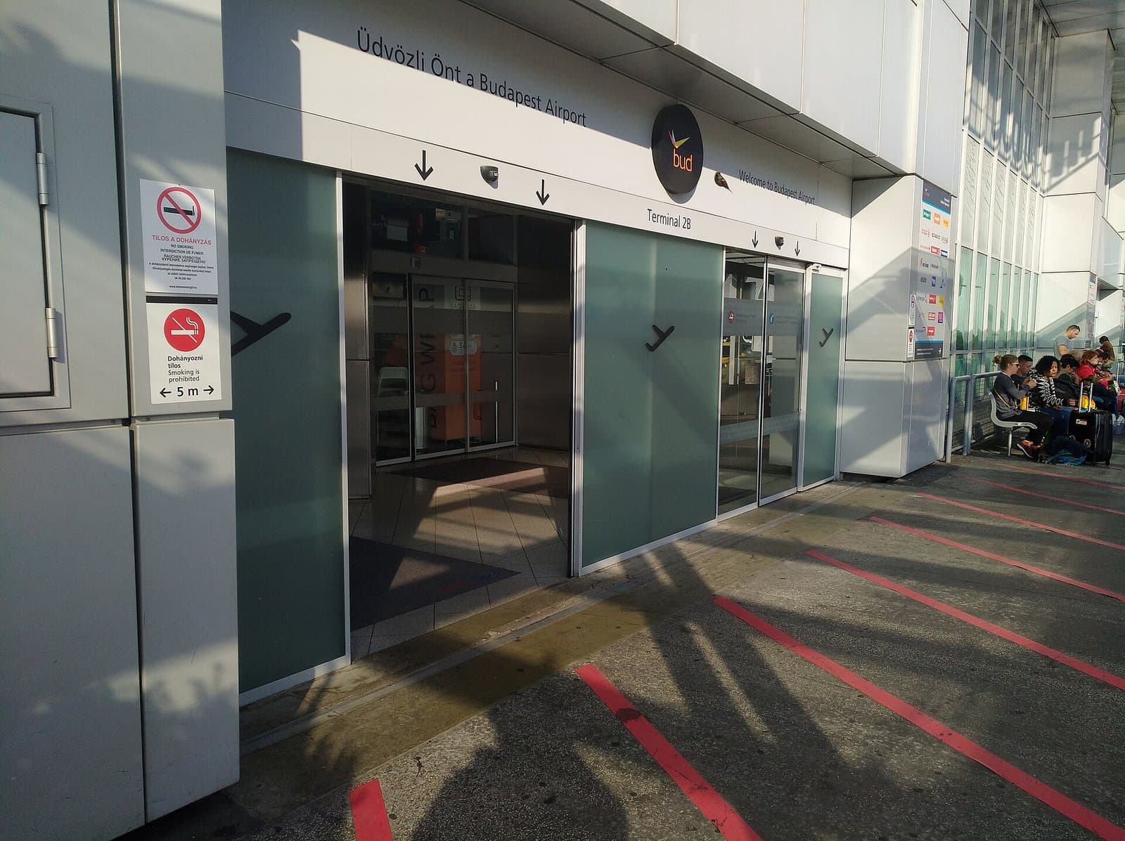 Budapest Airport terminal where arrival timing matters